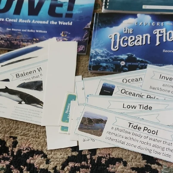 Marine Biology and Sea Creatures Educational Book Set - Picture 6 of 7